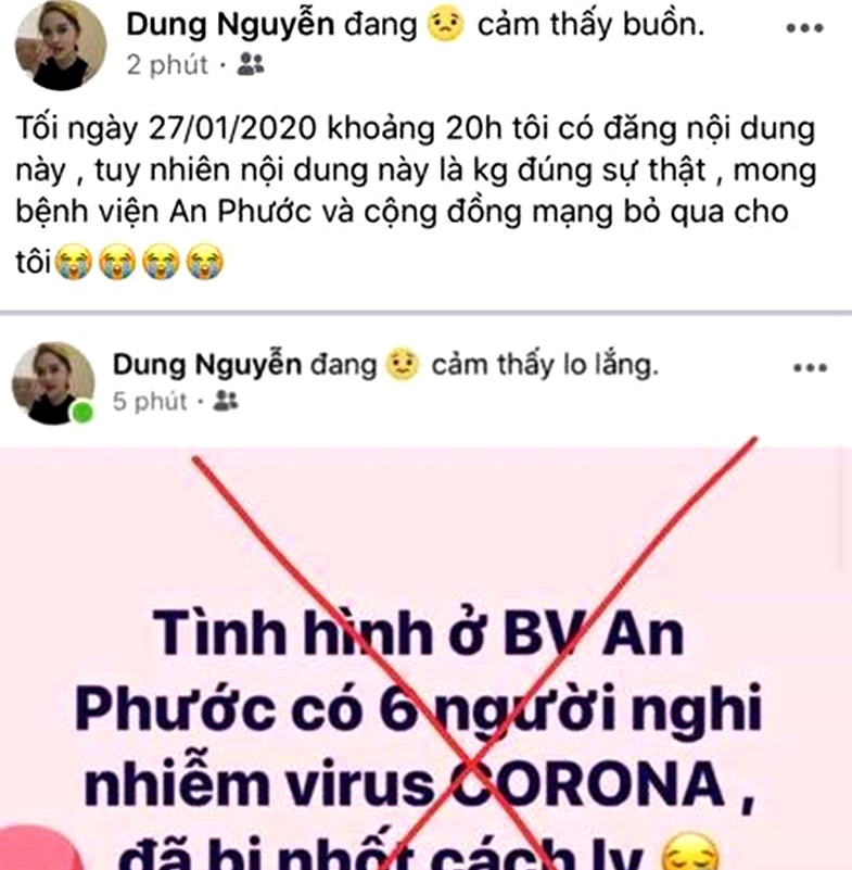 bị phạt 10 triệu vì đăng tin giả dịch corona ảnh 1 bi phat 10 trieu vi dang tin gia dich corona anh 1