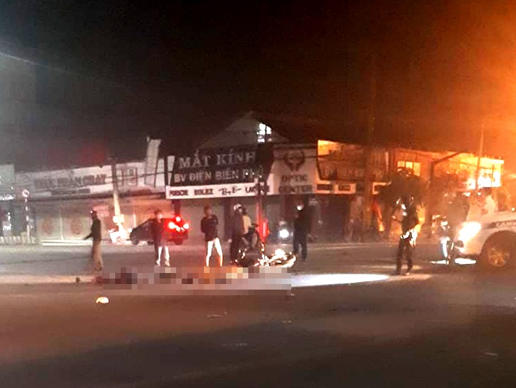 Truy tim xe dau keo lien quan vu tai nan 2 nguoi chet o Dong Nai hinh anh