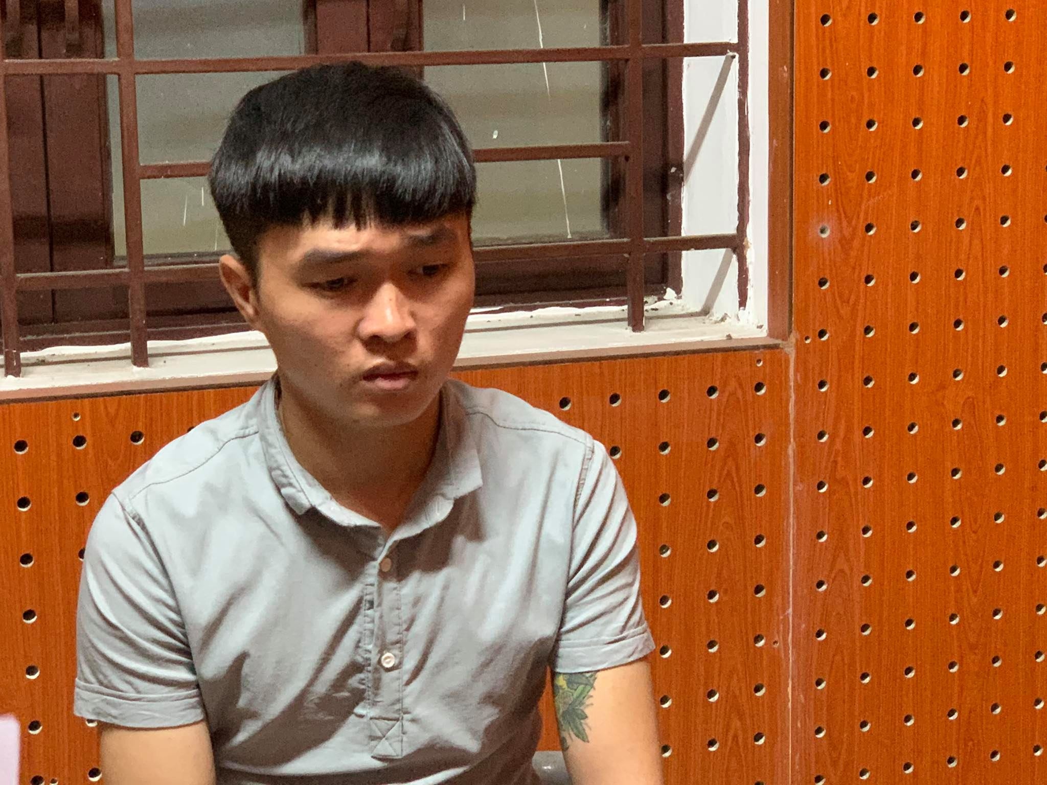 Bat nghi pham cuop ngan hang o Binh Duong hinh anh