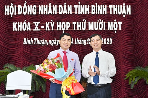 Ong Nguyen Hoai Anh trung cu Chu tich HDND tinh Binh Thuan anh 1
