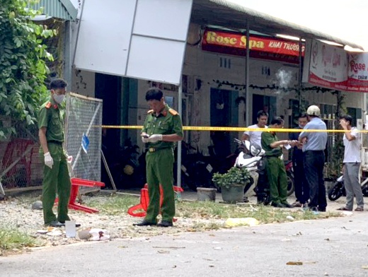Hien truong vu hon chien lam 3 nguoi tu vong hinh anh
