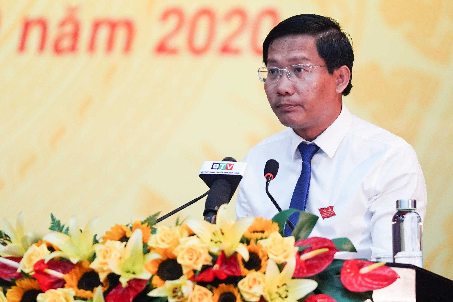 Ong Le Tuan Phong lam Pho bi thu Tinh uy Binh Thuan hinh anh