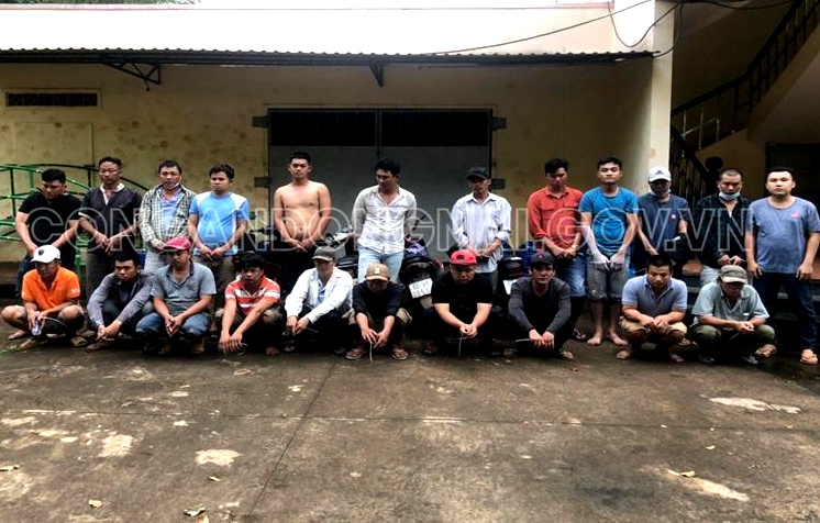 22 nguoi da ga trong vuon dieu anh 1