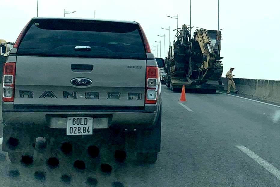 Ket xe hang km tren cao toc TP.HCM - Long Thanh - Dau Giay hinh anh