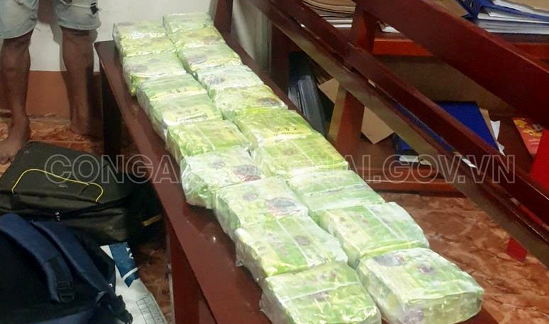 dong nai bat nguoi van chuyen ma tuy da anh 1