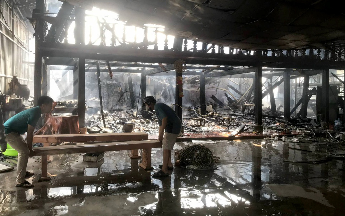 Chay nhieu kiot cung phong tro o Binh Duong anh 1