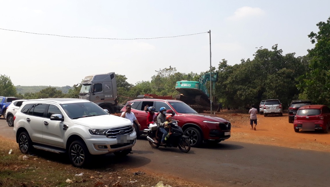 co dat gay nao loan khu vuc san bay tec nic binh phuoc anh 1