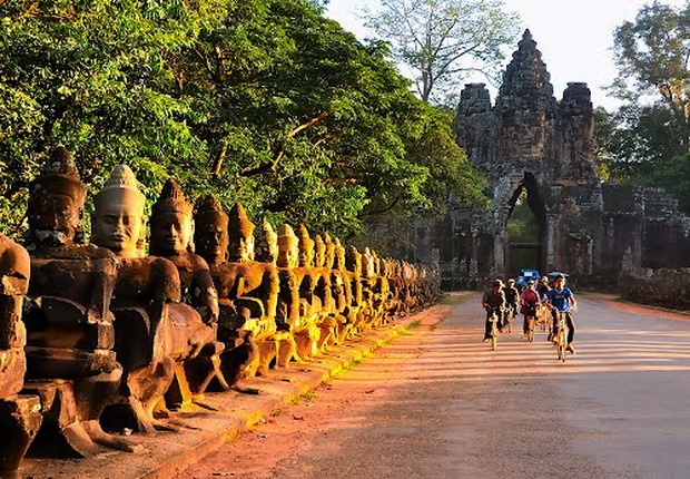 Siem Reap, một thành phố bình yên và thân thiện.