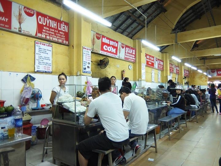 Chợ rất sạch sẽ, ngăn nắp. Ảnh: Thiện Nguyễn