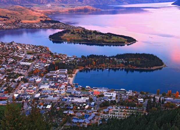 4. Queenstown (New Zealand): Nằm ven hồ nước dài nhất New Zealand, Queenstown nằm ở vị trí thứ 4 với điểm số trung bình là 8,28.