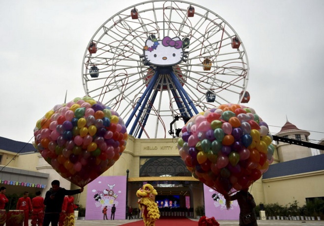 Đây sẽ là Công viên Hello Kitty có quy mô lớn nhất thế giới.