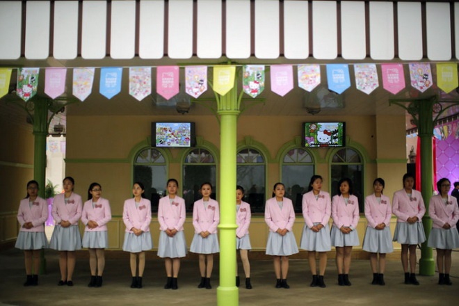 Công viên Hello Kitty Chiết Giang có diện tích khoảng 100.000m2.