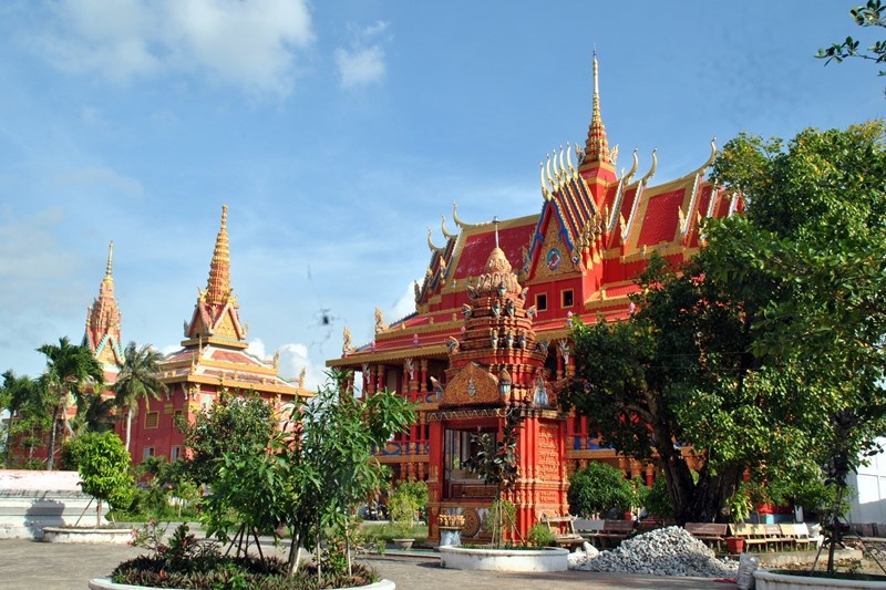 Ngôi chùa là nơi vãn cảnh không thể bỏ qua của du khách khi đến Bạc Liêu.