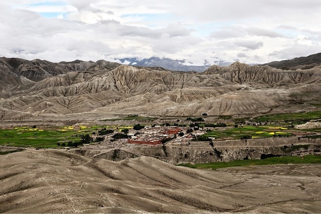 Quanh cảnh Manthang thủ đô 