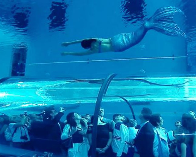 Khu du lịch được mở cửa vào tháng 7/2014, bên trong khách sạn Terme Millepini, thuộc một thị trấn nhỏ ở vùng Montegrotto Terme, nước Ý.