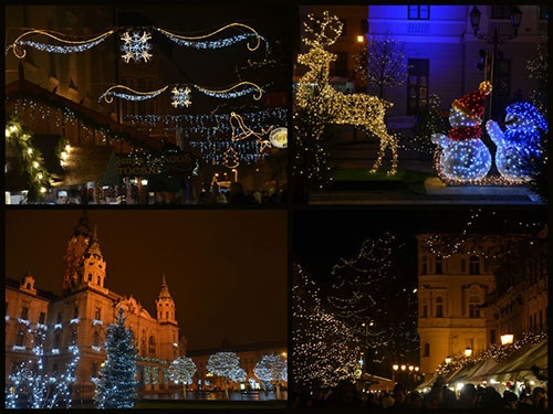 Không khí đón Noel tại thủ đô Amsterdam, Hà Lan.