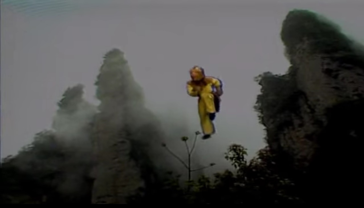 Cảnh quay ở Trương Gia Giới trong phim. Ảnh: Phim Tây Du Ký.