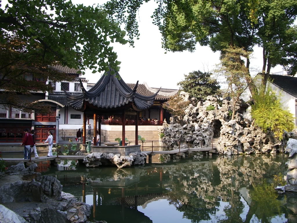 Khung cảnh Sư Tử Lâm ngày nay. Ảnh: Chinatour