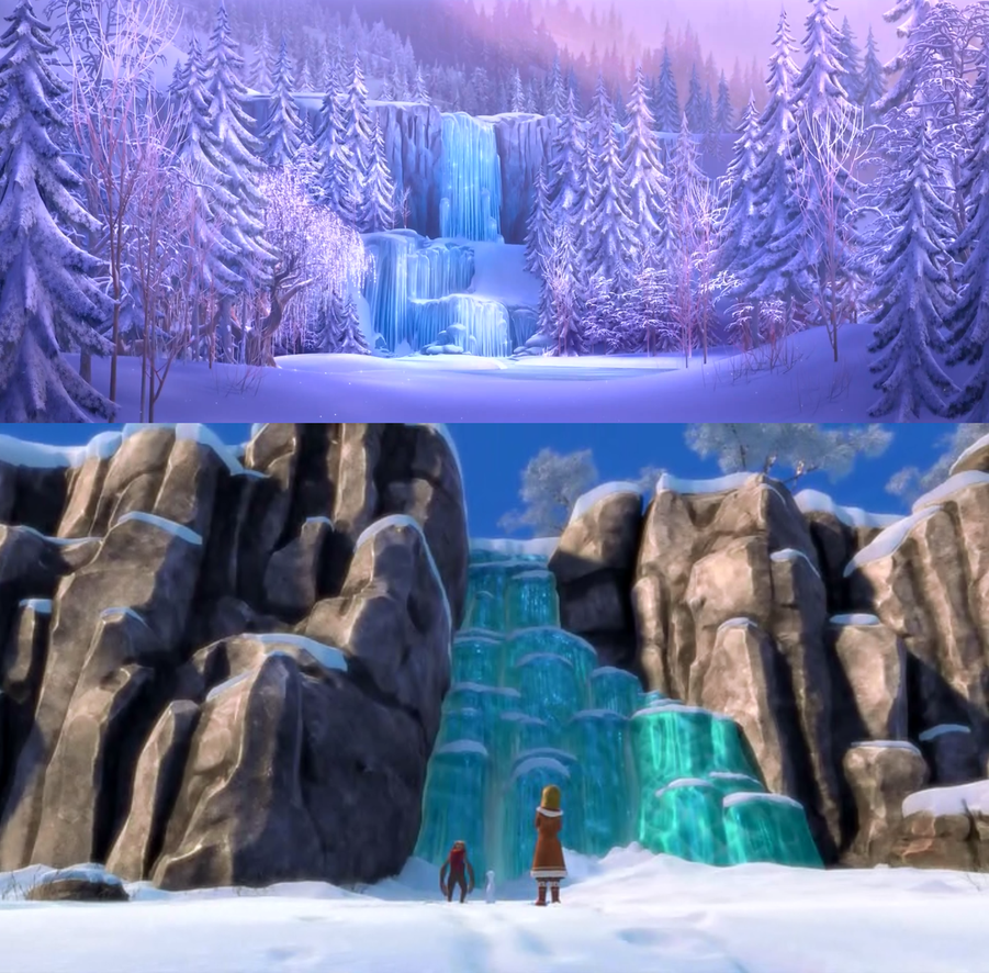 Nhung canh dep ky ao co thuc cua phim ‘Frozen’ hinh anh