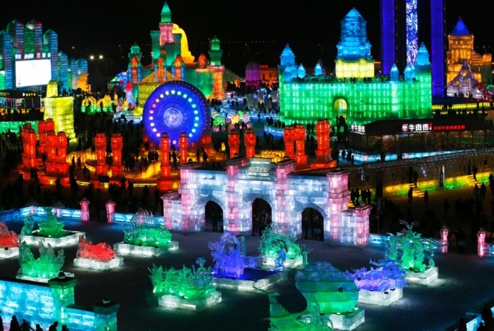 Lễ hội bắt đầu vào ngày 5/1/2015 và sẽ kéo dài suốt 3 tháng. Ảnh: Kim Kyung-hoon/Reuters