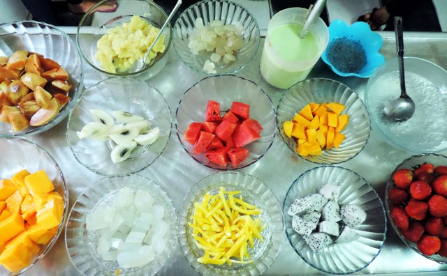 Chè trái cây Nha Trang độc đáo bởi sự kết hợp