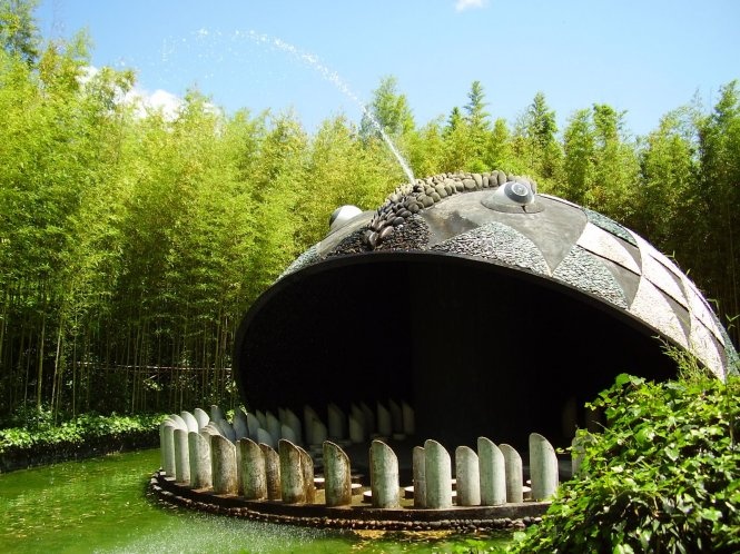 Một góc công viên Pinocchio ở làng Coolodi - Ảnh: panoramio