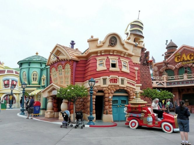 Một góc công viên Disneyland ở California - Ảnh: panoramio