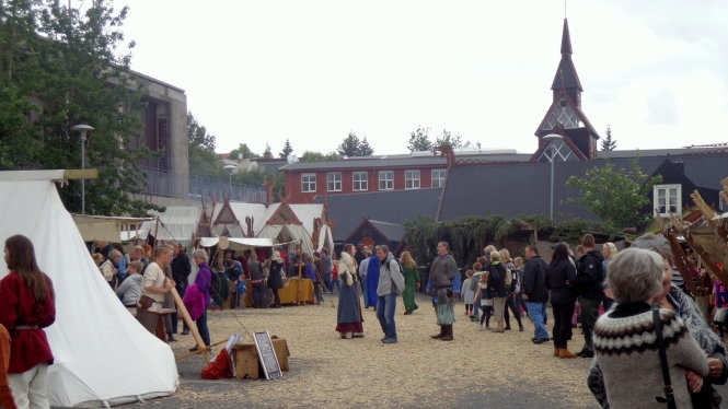 Lễ hội Viking ở Hafnarfjordur - Ảnh: wiki