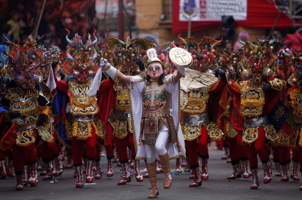 Oruro Carnival (ngày 14-17/2). (Nguồn: AP)