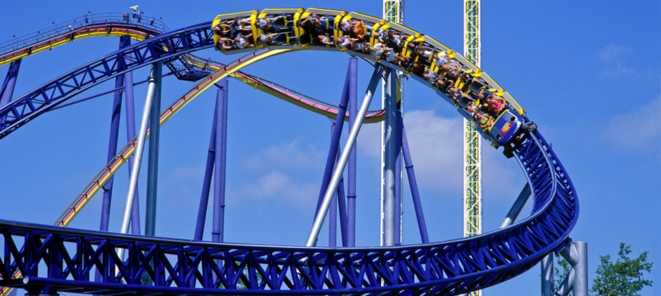 8. Millennium Force, Công viên giải trí Cedar Point, Mỹ (150 km/h): Công viên Cedar Point có vẻ thích tàu lượn siêu tốc. Trên thực tế, đã có hai tàu lượn của công viên này lọt vào danh sách những tàu lượn nhanh nhất thế giới. Với vận tốc lên tới (150 km/h), chuyến đi đem lại cảm giác mạnh tới mức nhiều người phát hoảng.