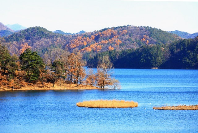 Phong cảnh hồ Daejeon