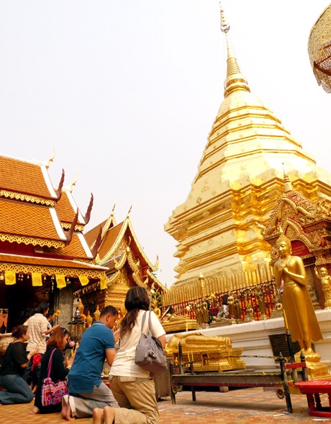 Bảo tháp tại Doi Suthep