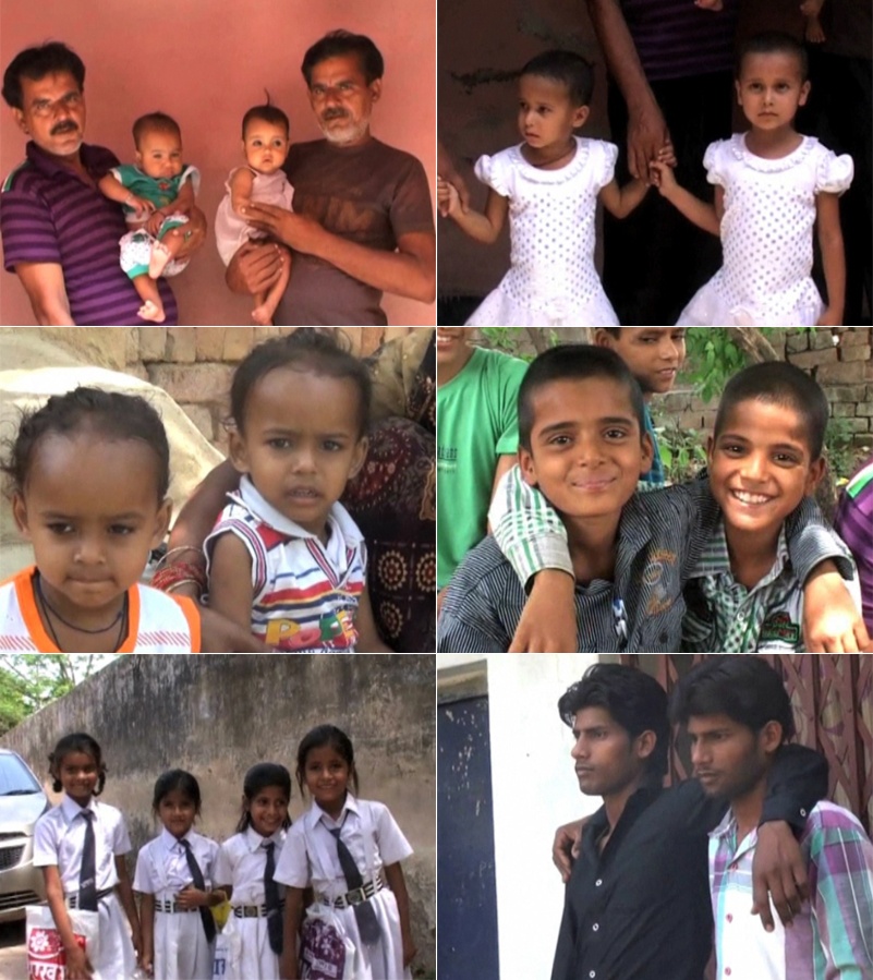 Làng Mohammedpur Umri gần Allahabad cũng có câu chuyện tương tự. Tỷ lệ sinh đôi ở đây cao gấp 300 lần tỷ lệ sinh đôi quốc gia, với 60 cặp sinh đôi trên tổng dân số 900 người. Các nhà nghiên cứu tin rằng nguyên nhân nằm trong gien di truyền, nhưng những người khác lại cho rằng đây là ý muốn của thần linh.