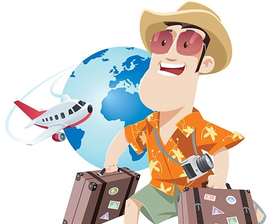 Khach du lich bui khac han khach di tour hinh anh