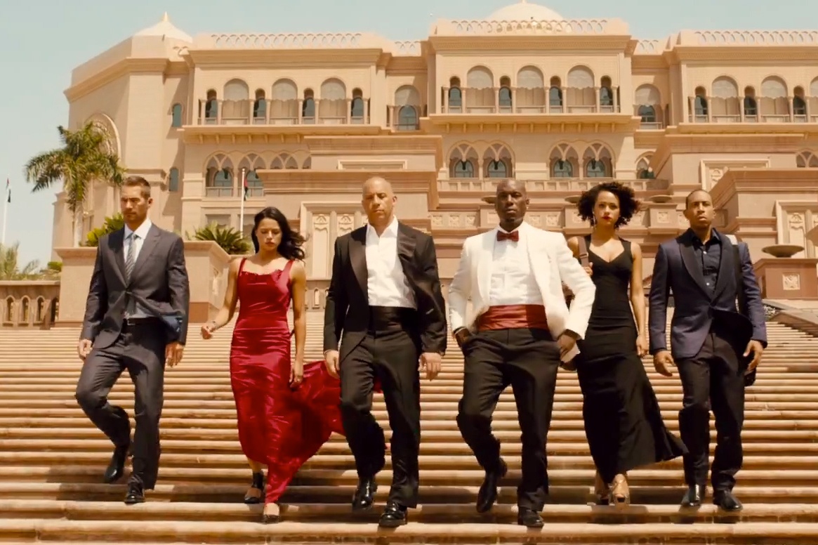Doan lam phim 'Fast & Furious 7' me met Abu Dhabi hinh anh