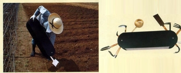 Bộ dụng cụ làm vườn “10 trong 1”: Tuy khá khó xoay xở ở những nơi chật hẹp nhưng bộ dụng cụ này có đầy đủ những gì một người mê làm vườn cần.