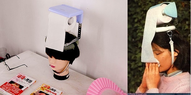 Mũ khăn giấy: Đây là dụng cụ lý tưởng cho những người bị cảm cúm hoặc dị ứng thời tiết.