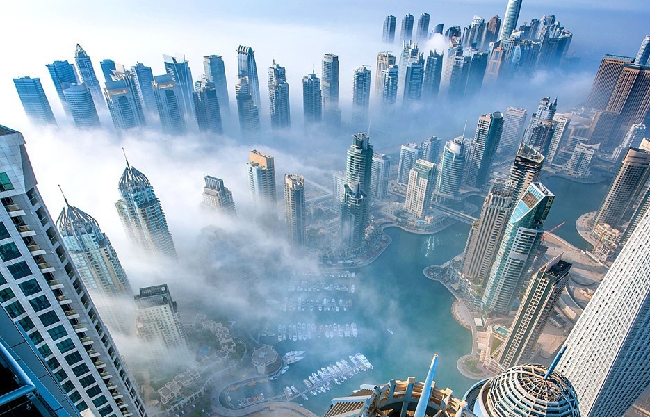 Dubai, thành phố trong mơ, luôn chào đón các du khách. Ảnh: Ritholtz.com.