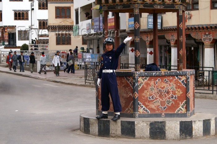 Thimphu là thành phố duy nhất không có đèn giao thông trên thế giới. Ảnh: Travel-images.com