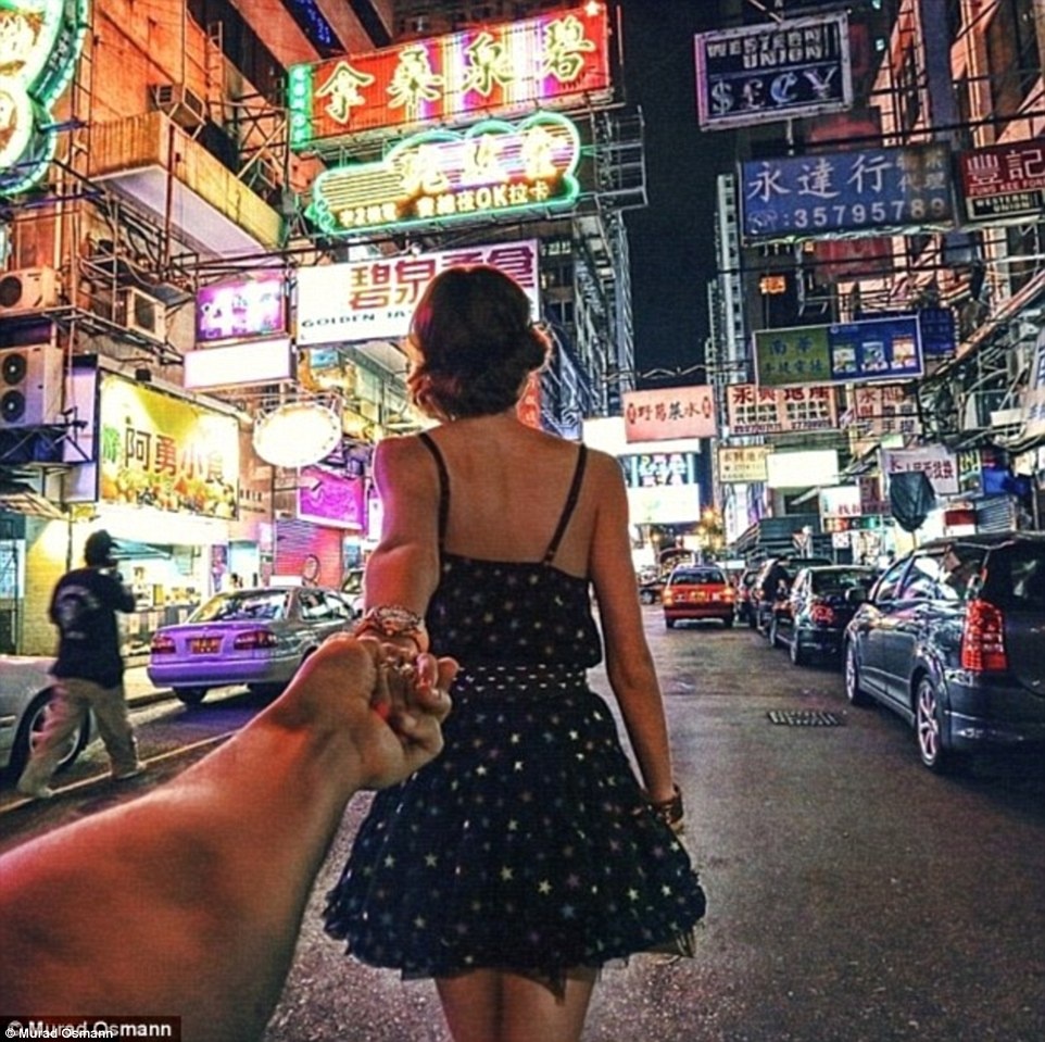 Nhiều chàng trai không thích bạn gái của mình đi trước, nhưng trong trường hợp của Osmann thì ngược lại.