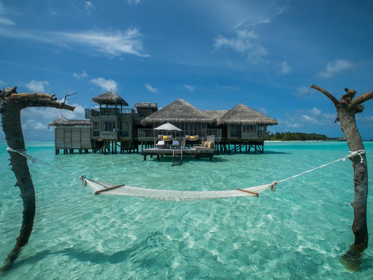 Tuân thủ chính sách “không tin tức, không giày” ở Gili Lankanfushi, một khu nghỉ dưỡng sang trọng ở Maldives.