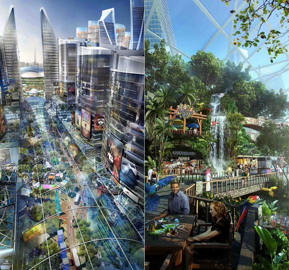 Khi hoàn tất, khu tổ hợp sẽ trở thành địa điểm thu hút du khách quanh năm, với dự kiến đón khoảng 180 triệu lượt người mỗi năm.