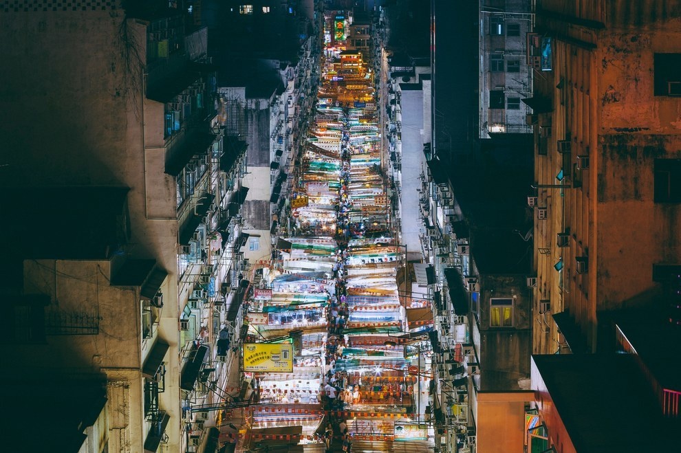 Những khu chợ đêm hấp dẫn và sôi động.
