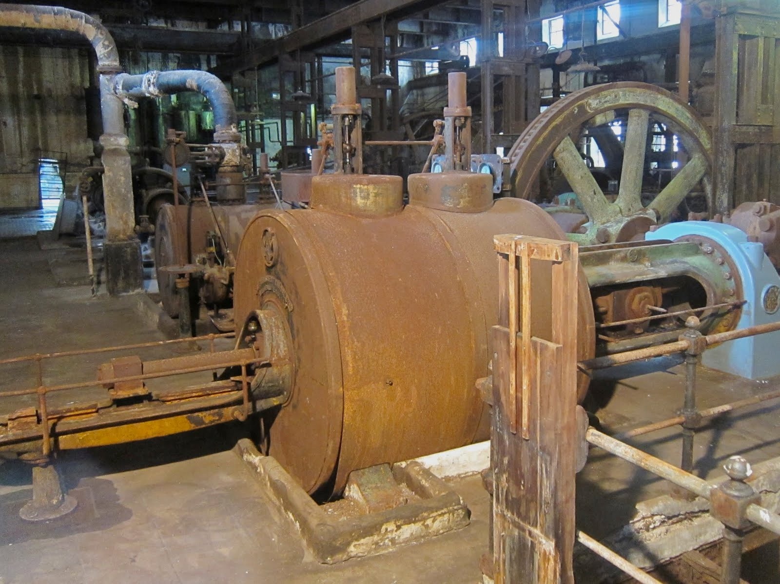 Khung cảnh bên trong nhà máy.