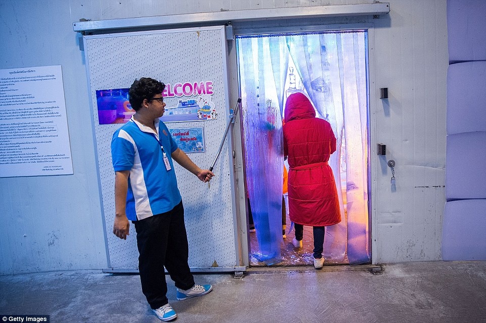 Năm ngoái, khu băng đăng Cáp Nhĩ Tân (Harbin Ice Wonderland) cũng đã mở cửa đón khách.