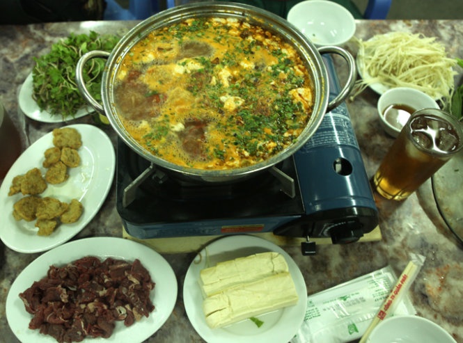 Lẩu cua đồng - Ảnh: Thủy OCG.
