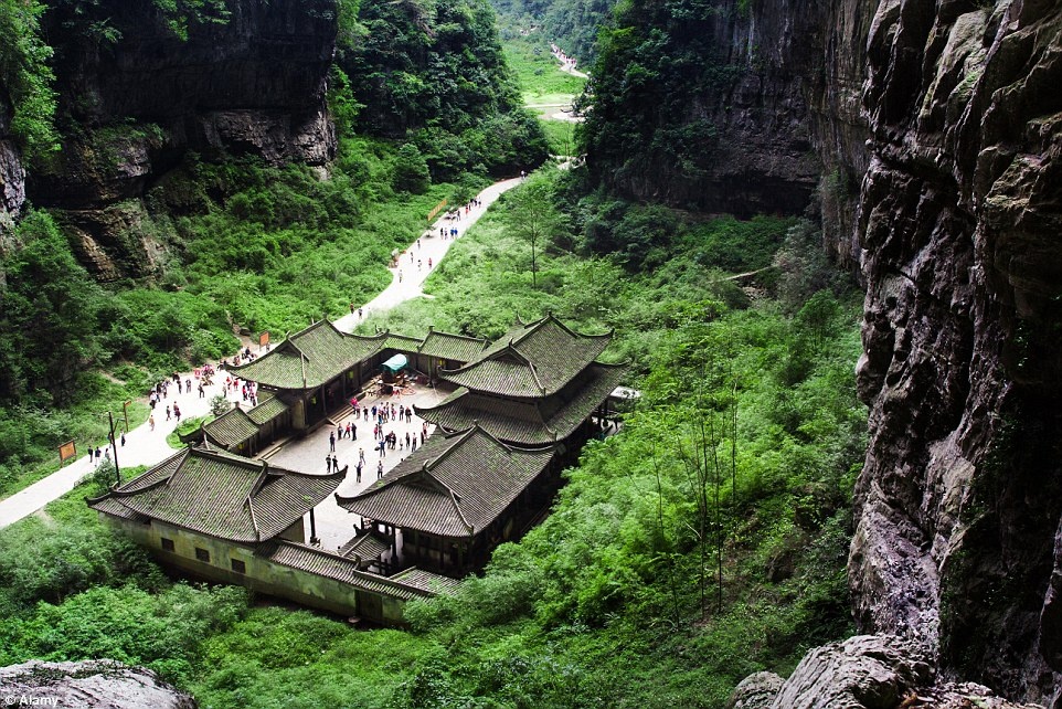 Đây là khu du lịch nổi tiếng, từng xuất hiện trong bộ phim bom tấn Transformers của Mỹ.