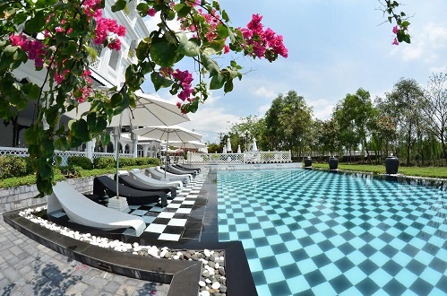 Với các tiện ích như bể bơi, phòng tập, spa, nhà hàng cùng đội ngũ phục vụ chuyên nghiệp, TajmaSago sẽ đem lại cho du khách một khoảng thời gian thư giãn trong không gian sang trọng. Ảnh: TajmaSago.