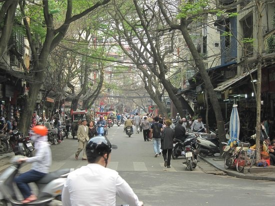 Phố cổ: Các du khách quốc tế rất thích thú khi được đi dạo, thưởng thức ẩm thực và mua sắm ở phố cổ Hà Nội. AlisonThornburn (Sydney, Australia) bình luận trên Tripadvisor: “Đây là nơi tuyệt vời nhất Hà Nội. Hãy lang thang giữa những con phố, dù đôi khi giao thông hơi hỗn loạn vào giờ cao điểm. Những con phố rợp bóng cây, bầu không khí hòa quyện của thời xưa cũ với một thành phố hiện đại và năng động. Các con phố rất nhộn nhịp, bạn sẽ phát hiện những bí mật thú vị như những phòng tranh gần nhà hát cổ”.