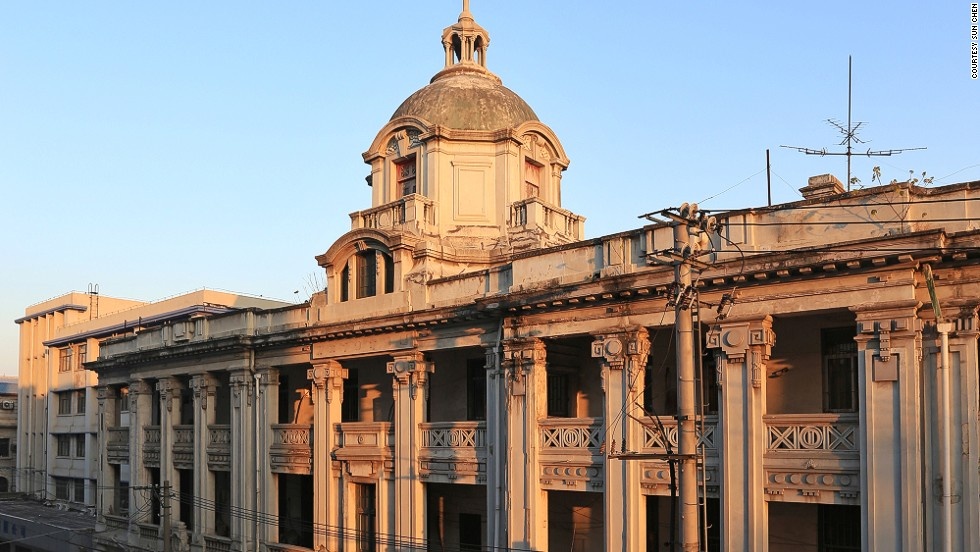 Cục bưu điện tỉnh Giang Tô là một trong những tòa nhà được bảo tồn tốt nhất thành phố.